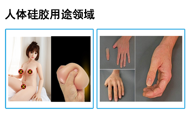 人體硅膠用途應用于哪些領(lǐng)域？